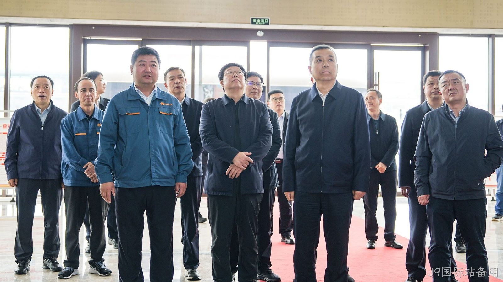 商洛市政协主席王宁岗一行莅临J9国际站备用考察指导